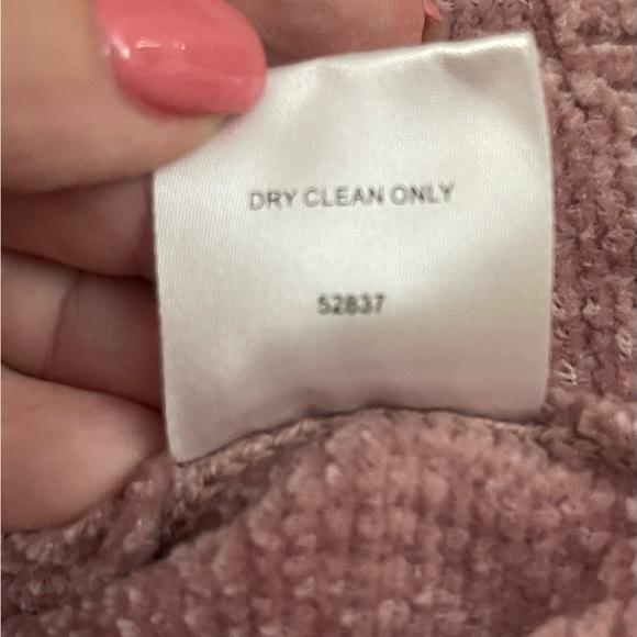 Romeo+Juliet Couture grey&soft rose pullover lightweight sweater - Picture 9 of 9